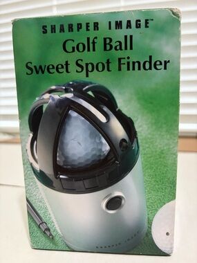 Sharper Image Golf Ball Sweet Spot Finder Locator Open Box Never Used